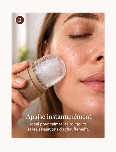 Rouleau de Glace Visage PECLAT — Rituel Fraîcheur