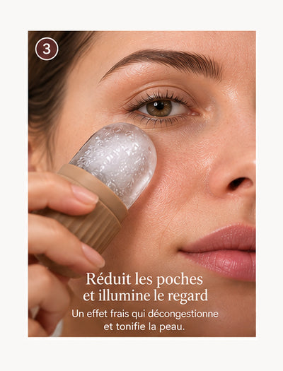 Rouleau de Glace Visage PECLAT — Rituel Fraîcheur